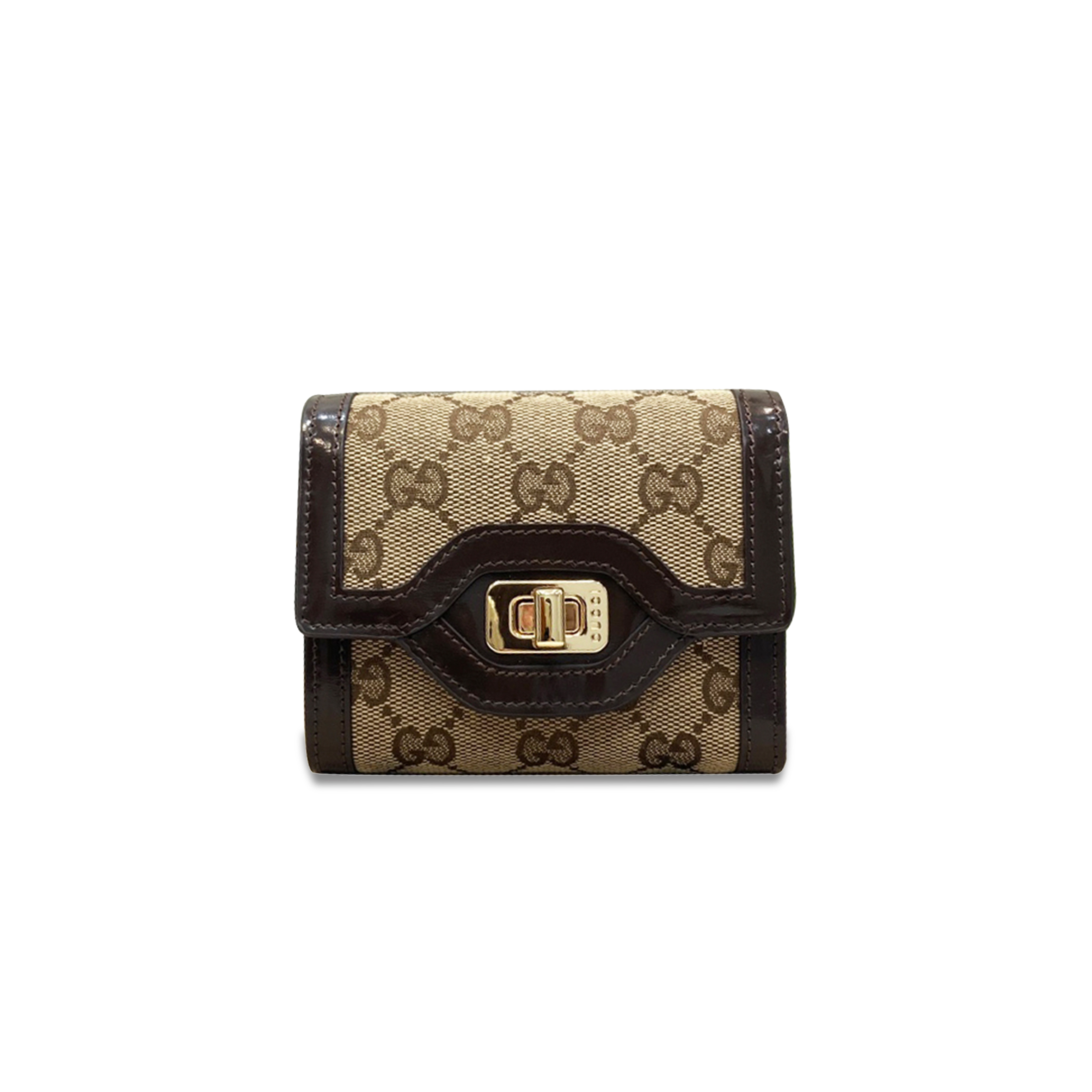 GUCCI LUCE MINI TRIFOLD WALLET 790035 (12*11*3cm）